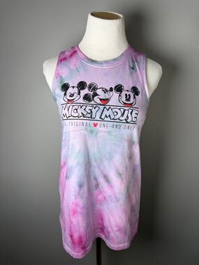 Disney Tie-Dye Mickey Mouse Tank Top - Pink, Purple, green